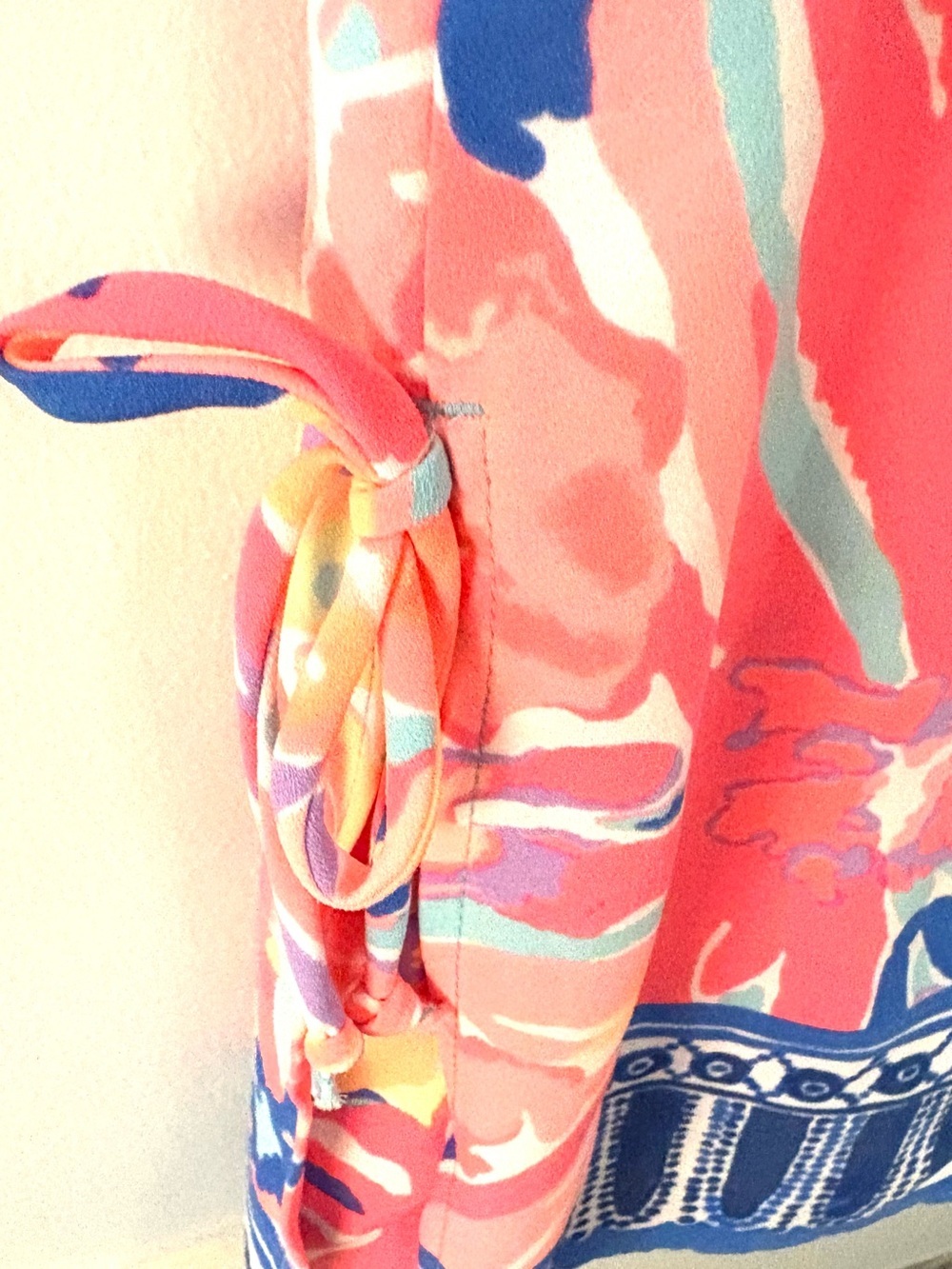 LILLY PULITZER Donna Romper Skort Dress, pink and blue - Picture 5 of 7
